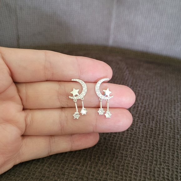 La Meno Jewelry - La Meno Silver🤍 Starling🌠 Earrings